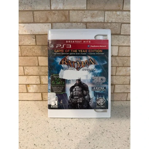 Batman Arkham‎ Asylum PS3 Game