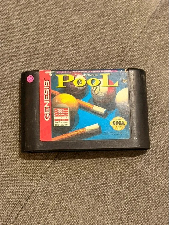 Championship Pool for Sega Genesis