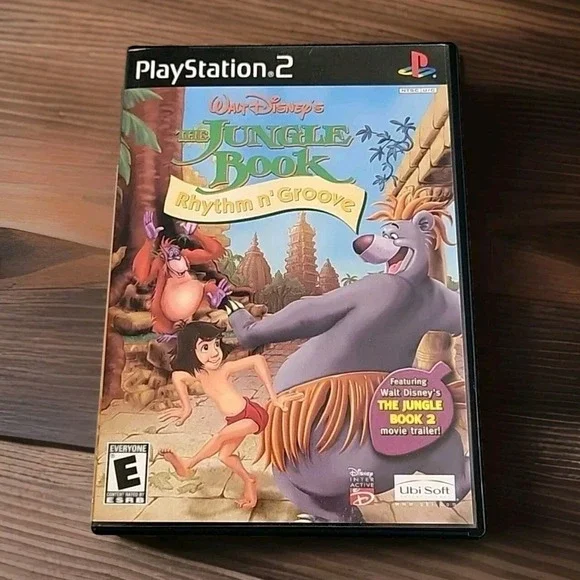 PS2 Walt Disney's The Jungle Book: Rhythm n' Groove (Sony PlayStation 2, 2003)