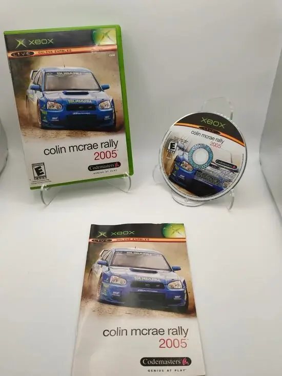 Colin McRae Rally 2005 Xbox CIB Complete Manual