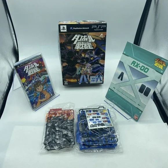 Sony Danball Senki PSP Game AX-00 Model Kit Bundle Japanese Import Excellent‎