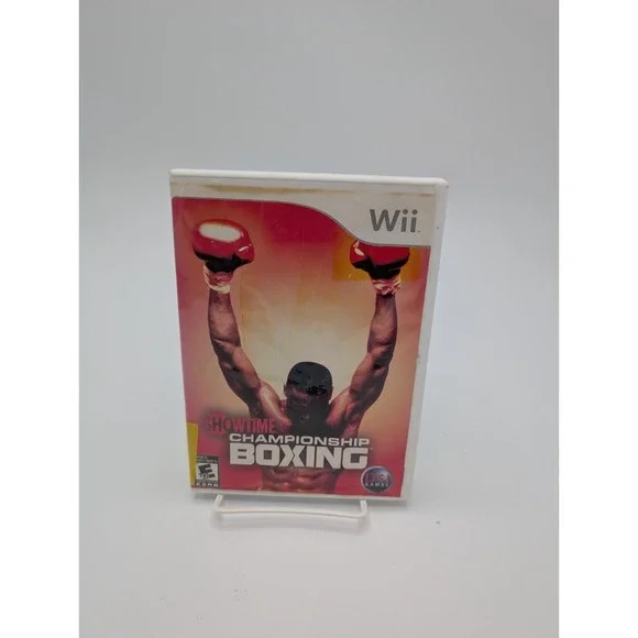 Showtime Championship Boxing Nintendo Wii, 2007 CIB‎ Complete