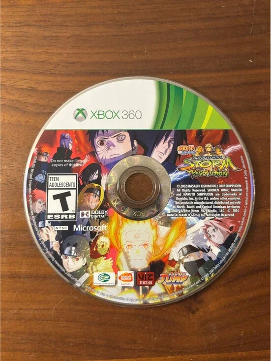 Naruto Shippuden Ultimate Ninja Storm Revolution (Microsoft Xbox 360, 2014)