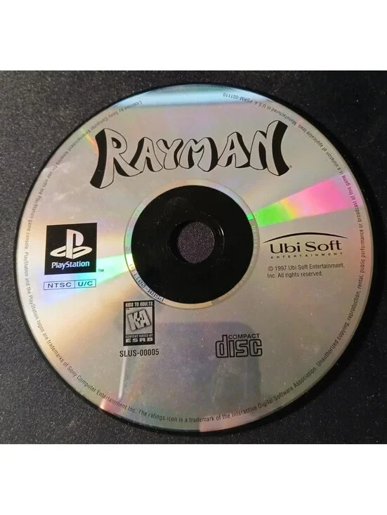 Rayman (Sony PlayStation 1, 1995)
