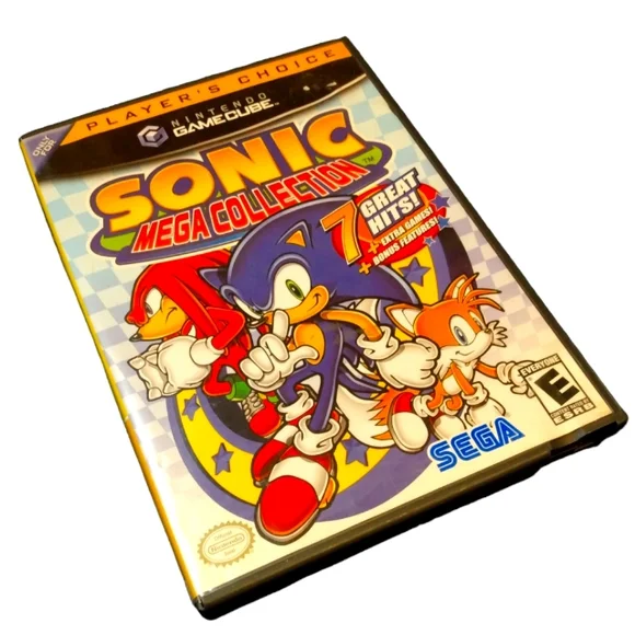 Nintendo GameCube Sonic Mega Collection Players Choice Game‎