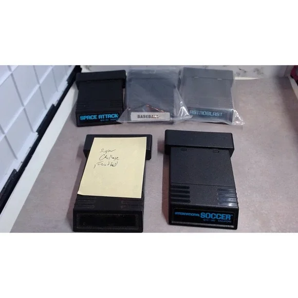 Atari 2600 Games Lot 6 M Network with 1 rare INTV label