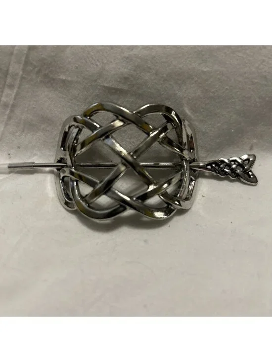 Celtic Knot Intertwine Infinity Hair Clip Pin Accessories W/pin All Types Hair