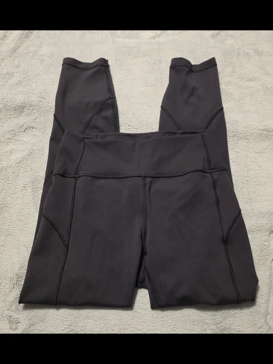 High-Waist Black Women's LULULEMON Leggings