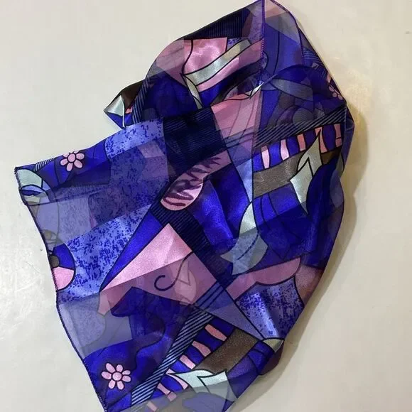 Vintage Retro Picasso Scarf 🧣Size 60”X14”