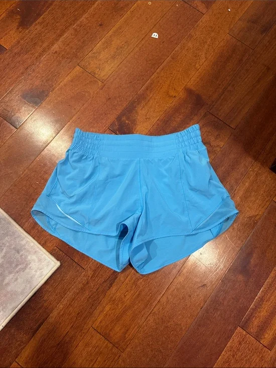 Light Blue lululemon Women’s Athletic Shorts