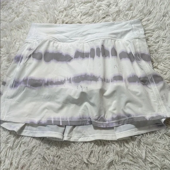 Lululemon Pace Rival Mid-Rise Skirt *Long Transverse Lilac Multi