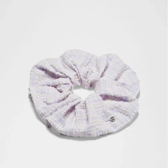 Lululemon Oversized Lavender Scrunchie