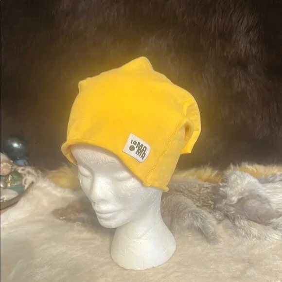 Yellow La Ma Ma  Beanie OS (5175)