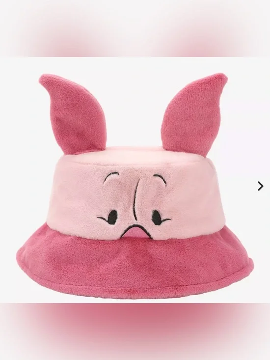NWT Her Universe Disney Winnie the Pooh Piglet 3D ears bucket hat