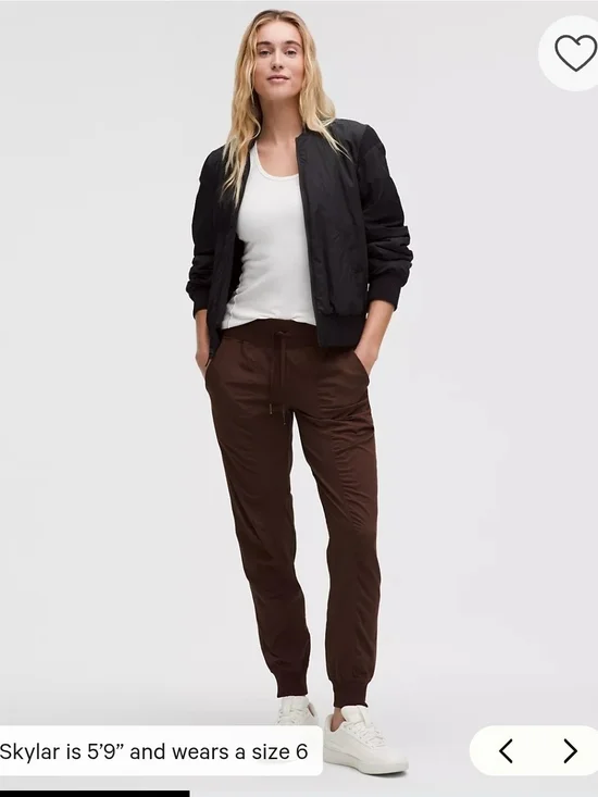 Lululemon Dance Studio Mid-Rise Jogger Full Length Size 12