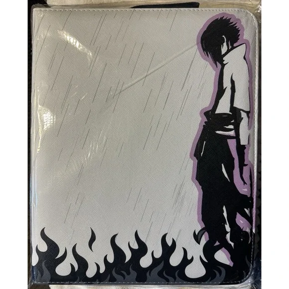 Naruto Sasuke Trading Card Binder | Color: Black/White 10