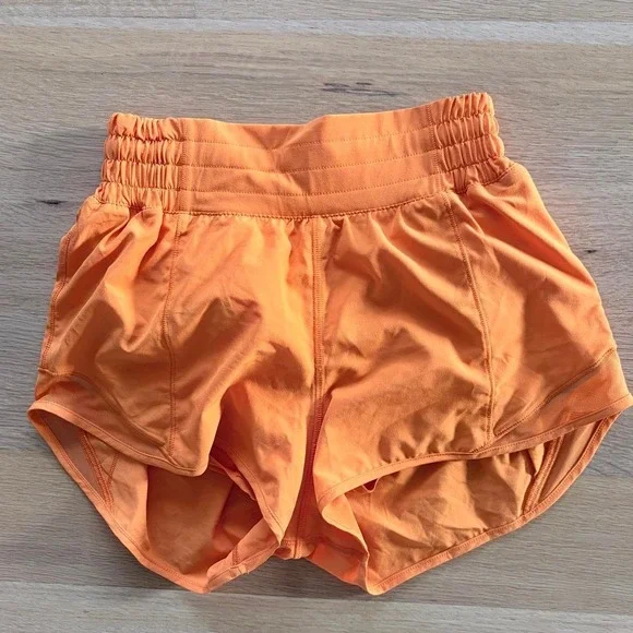 lululemon Hotty Hot High Rise Lined Running Shorts 2.5