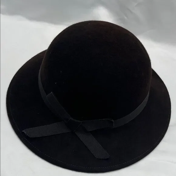 Vintage Brown 100% Wool Lancaster Women's Hat