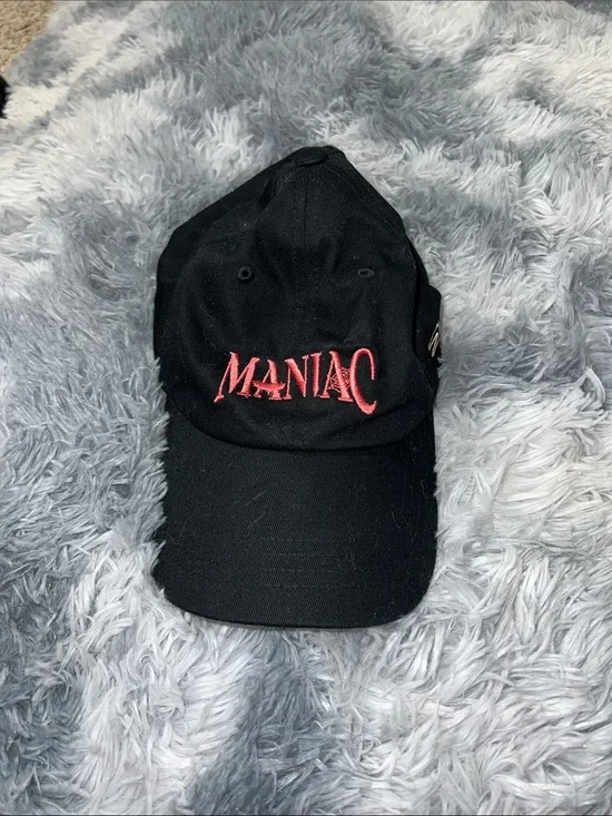 Stray Kids 2023 MANIAC Tour Embroidered Black Baseball Cap OSFA