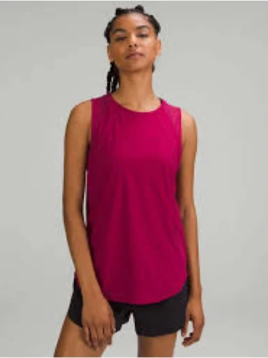lululemon athletica sculpt tank - Raspberry l