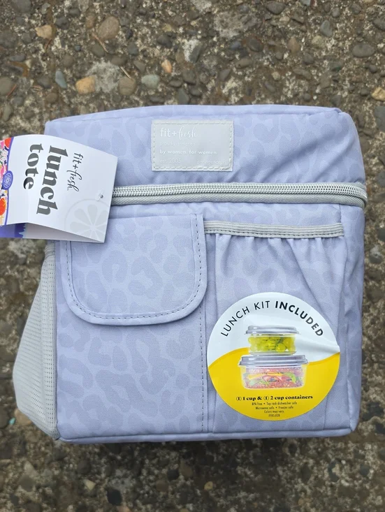 Lilac Kids Lunch Tote with Included Lunch Kit