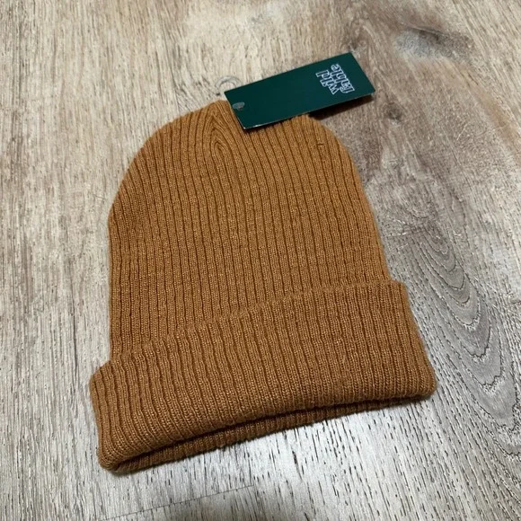 Wild Fable | NWT Women's Ribbed Knit Burnt Orange Cuffed Beanie Hat