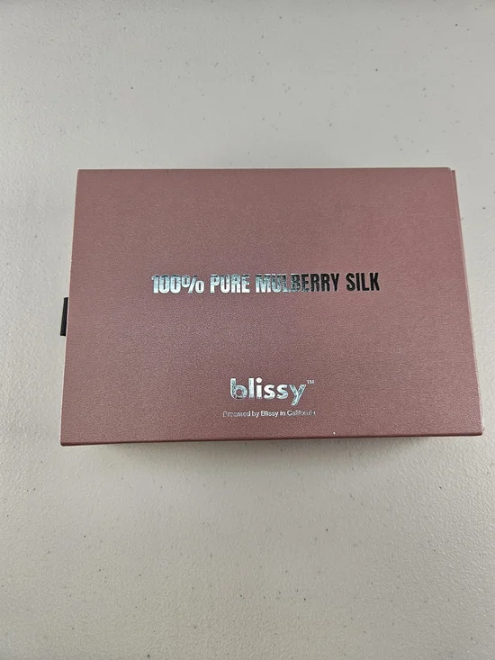 Blissy 100% Mulberry Silk Pillowcase - Rose Pink New In Box