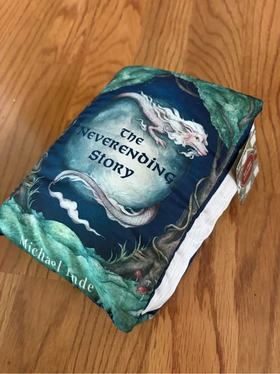 OwlCrate The Neverending Story Decorative Book Pillow