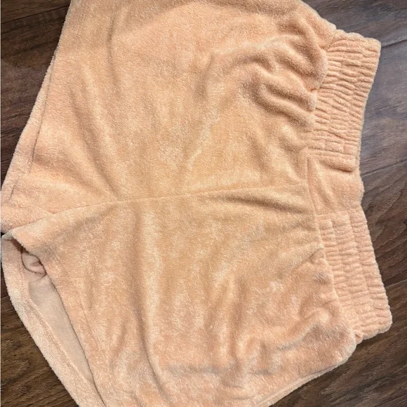 Cozy Terry Cloth shorts Bright Orange (not reflected in photo)