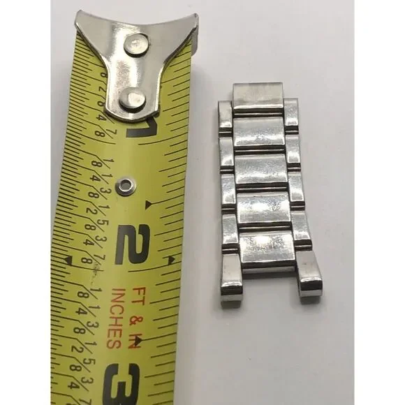 Michael Kors Watch Parts Partial Band Links Silver Tone No Clasp 18/16mm GY129