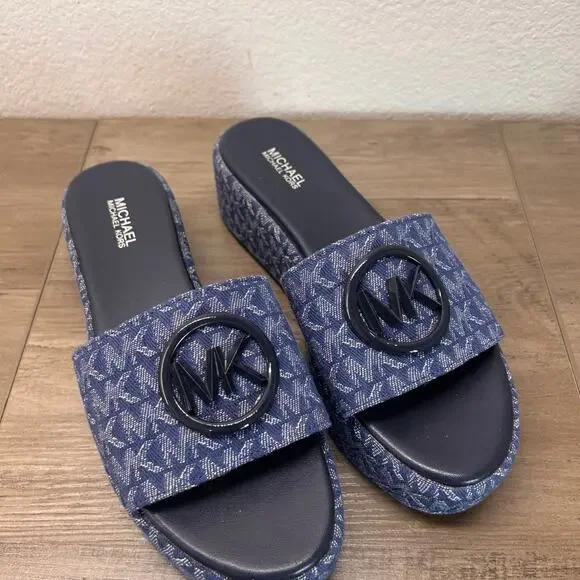 Michael Michael Kors Women's Sadler Wedge Sandals SZ 6.5