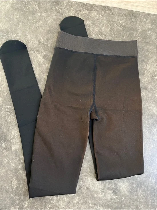 Fleece lined tights