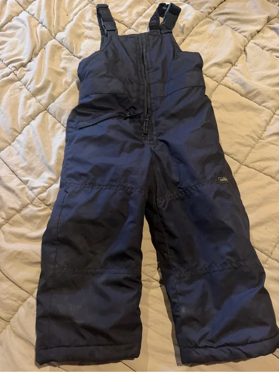 OshKosh B'gosh Black Kids Snow Bibs