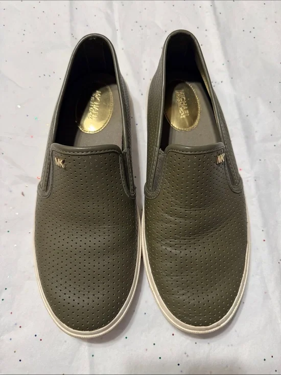 Michael Kors women’s Slip-On Sneakers in Olive