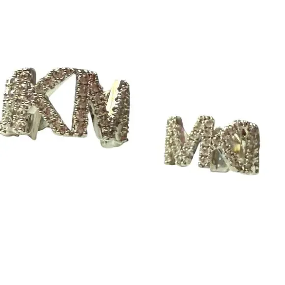 Michael Kors MK Bling Hoop Earrings NEW