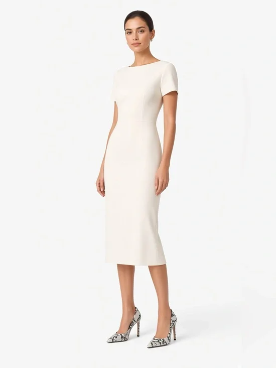👠 MICHAEL MICHAEL KORS Amara Leather Pump | Aluminum | 7.5M | NWT 🏷️