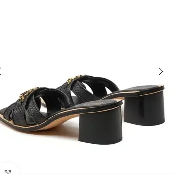 BRAND NEW MICHAEL KORS TIFFANIE LEATHER SANDAL
