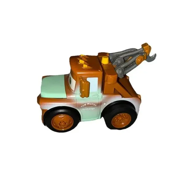 Disney Parks Pixar Cars Push & Go Talking‎ Mater Vehicle Toy Tested