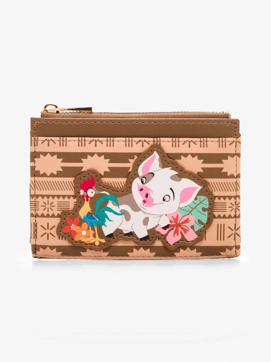 New Her Universe Disney Moana Pua & Hei Hei Cardholder