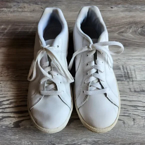 (9.5) Nike Women's Court Royale Shoes 'Triple White'