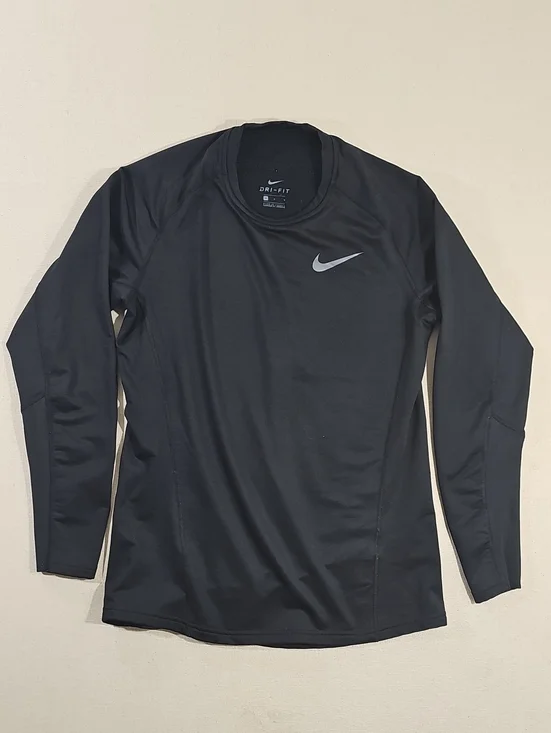 Nike Black Long Sleeve Dri-FIT Athletic Top