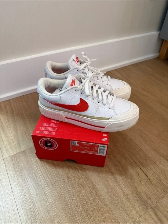 Women Nike Court Legacy Lift Lifestyle Sneakers