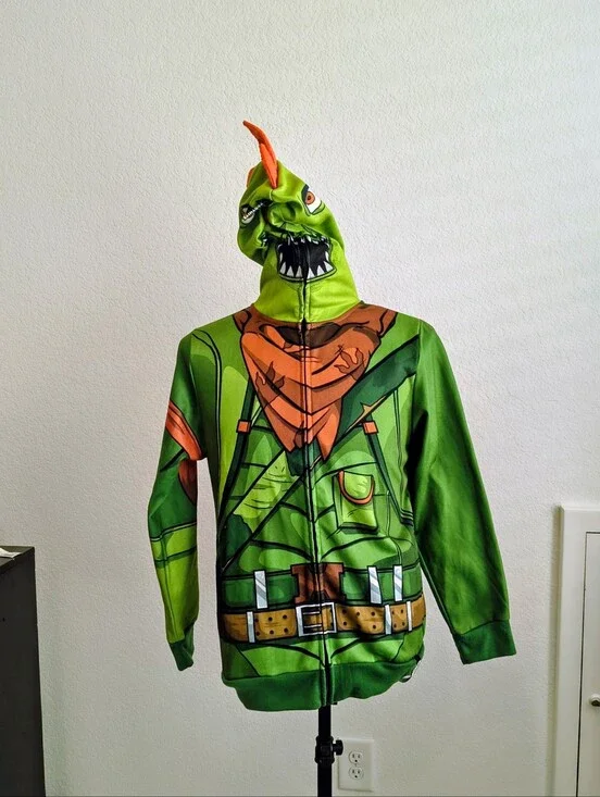 Fortnite Dinosaur Hoodie Costume