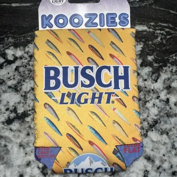 Busch Light Fish Fish Fish Can Cooler Koozie