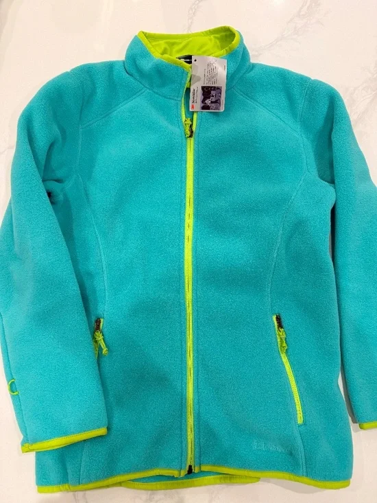 L.L.Bean full-zip fleece Kids Jacket - Size 14-16