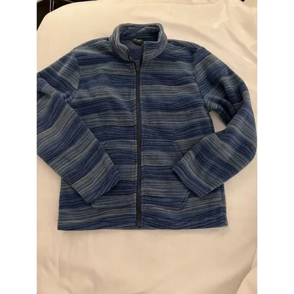 Eddie Bauer Blue‎ Fleece Jacket Boys Size Small (6/8)