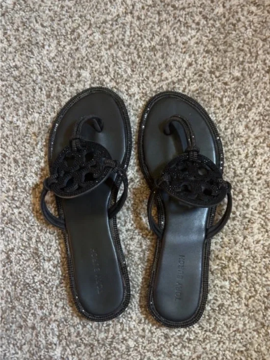 Tory Burch Miller Pavé Knotted Sandal