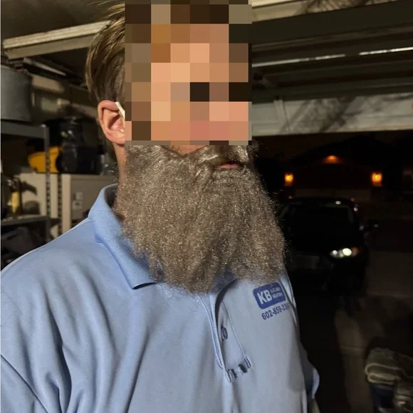 Costume grey beard wig adult Halloween