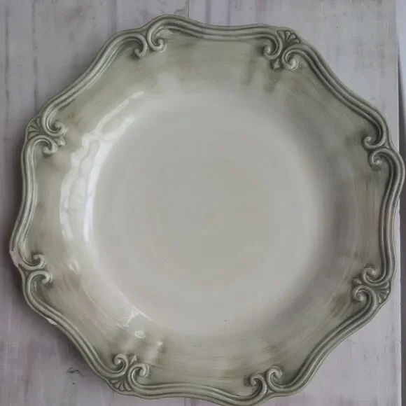 Lenox Dinner Plate Green Colore Verde VERDE 9” Italy