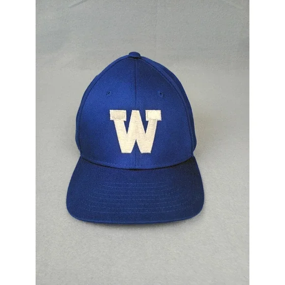 Zephyr The Z Hat Mens Blue Wool Blend W Logo Snapback Baseball Cap